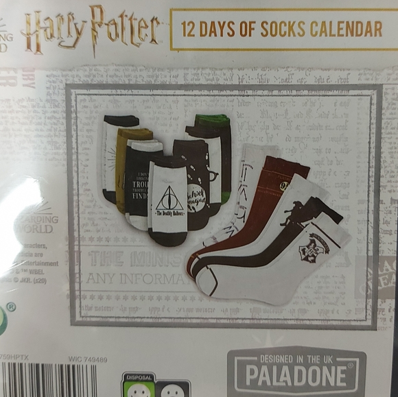 Harry Potter Sock Advent Calendar - Picture 3 of 5